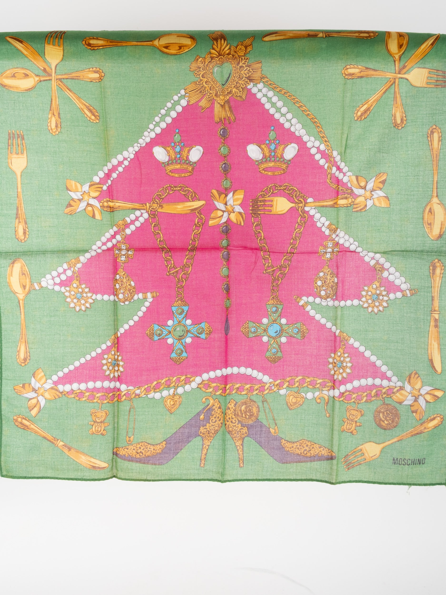 Moschino Cotton Scarf