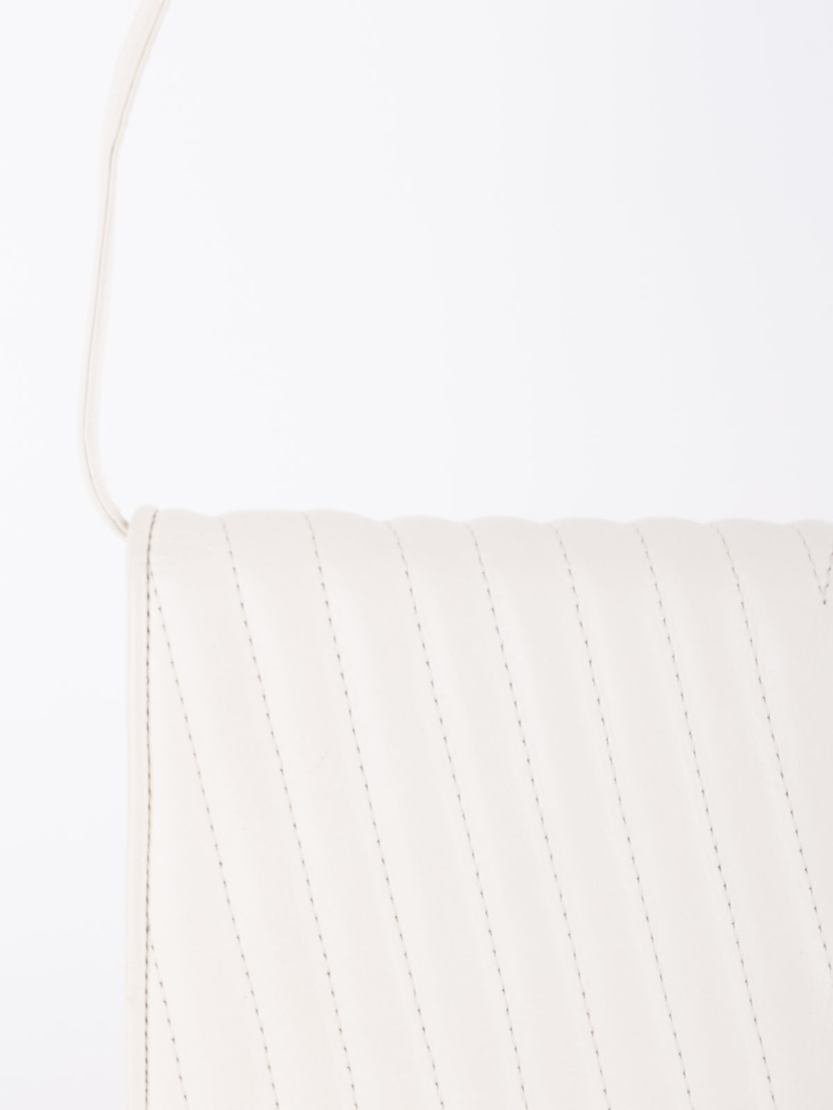 Valentino Vintage White Shoulder Bag