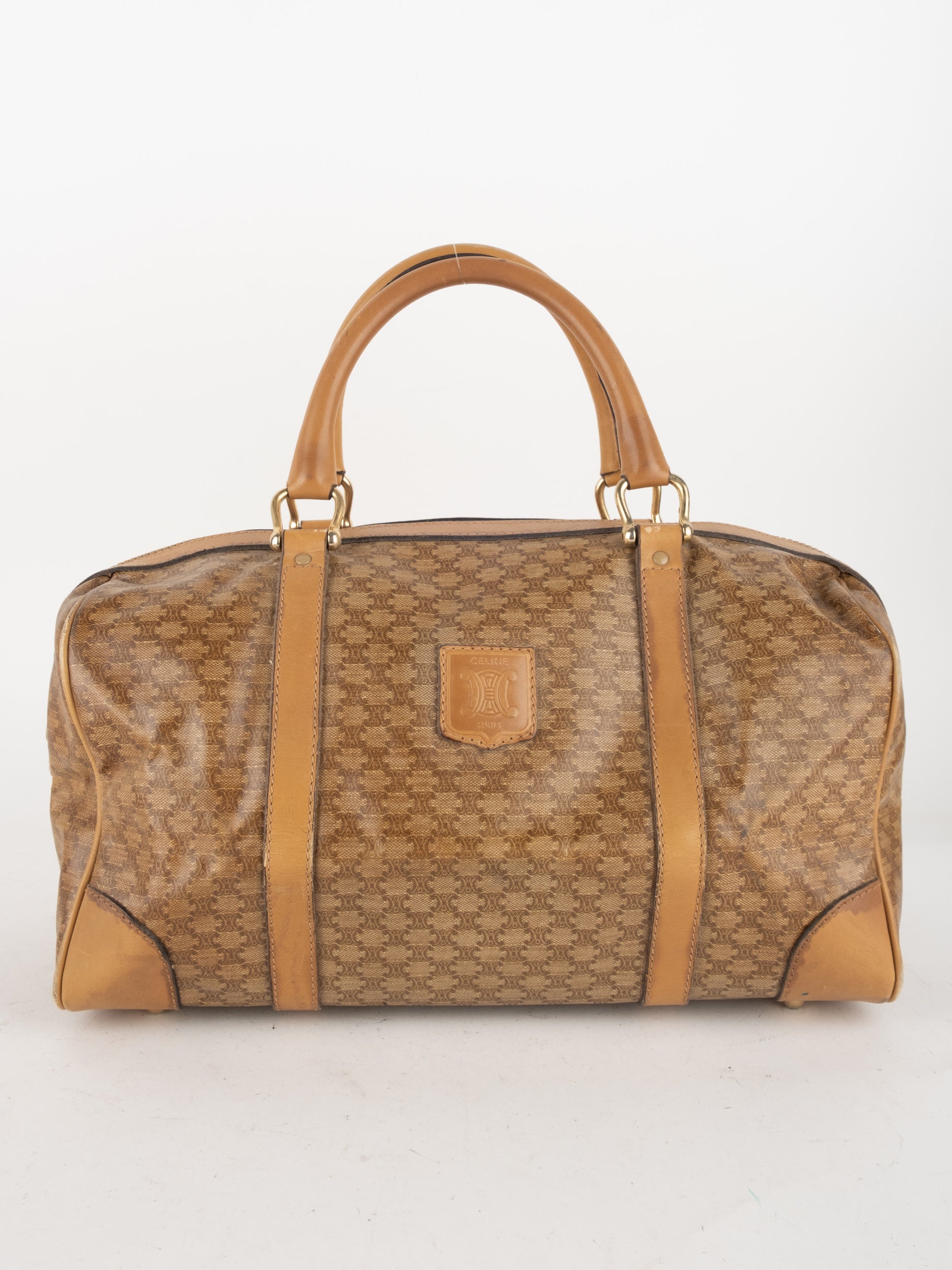 CELINE Vintage Macadam Travel Bag