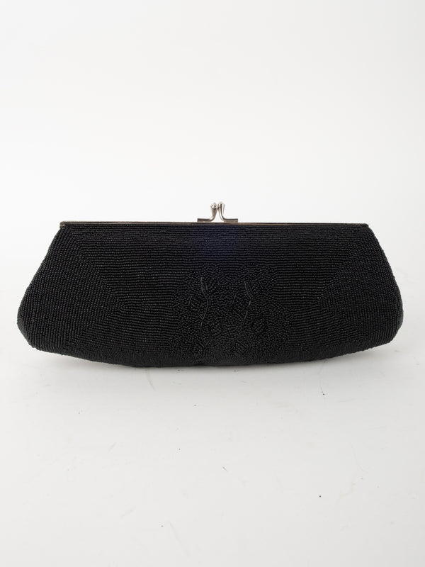 Vintage Beaded Evening Bag Inspired by Judith Leiber