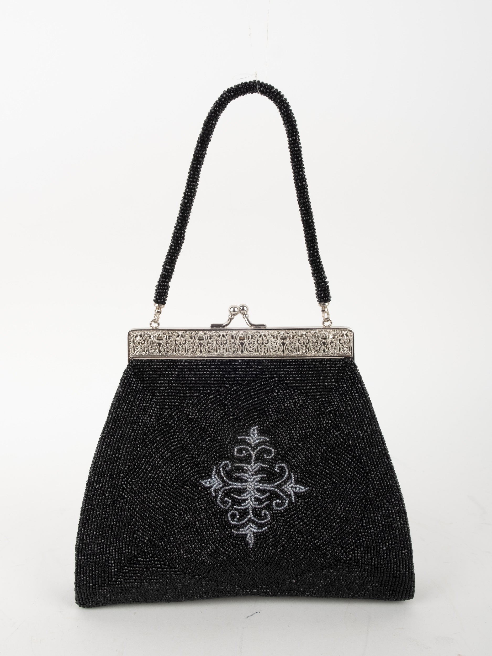 Vintage Beaded Evening Bag Inspired by Judith Leiber