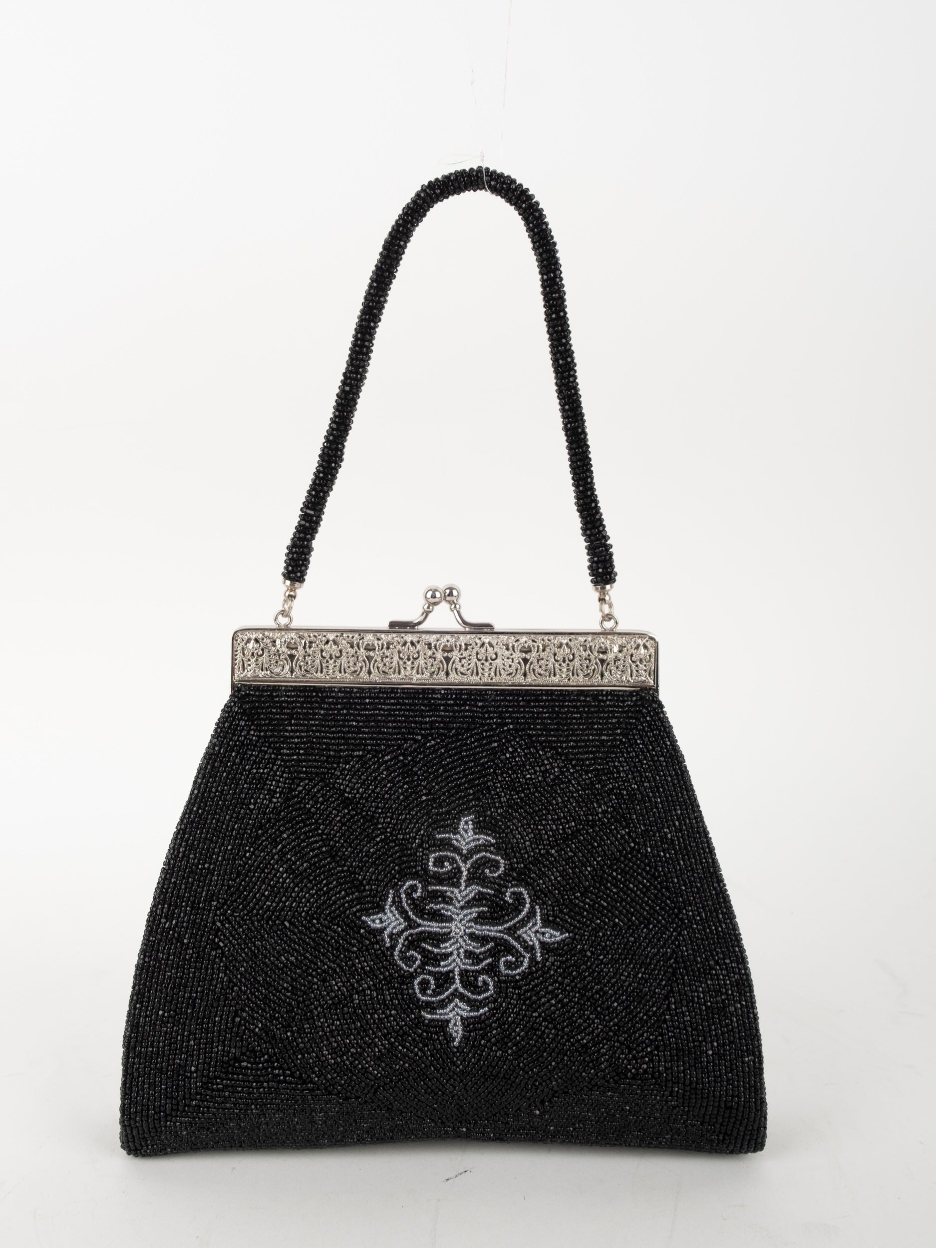 Vintage Beaded Evening Bag Inspired by Judith Leiber