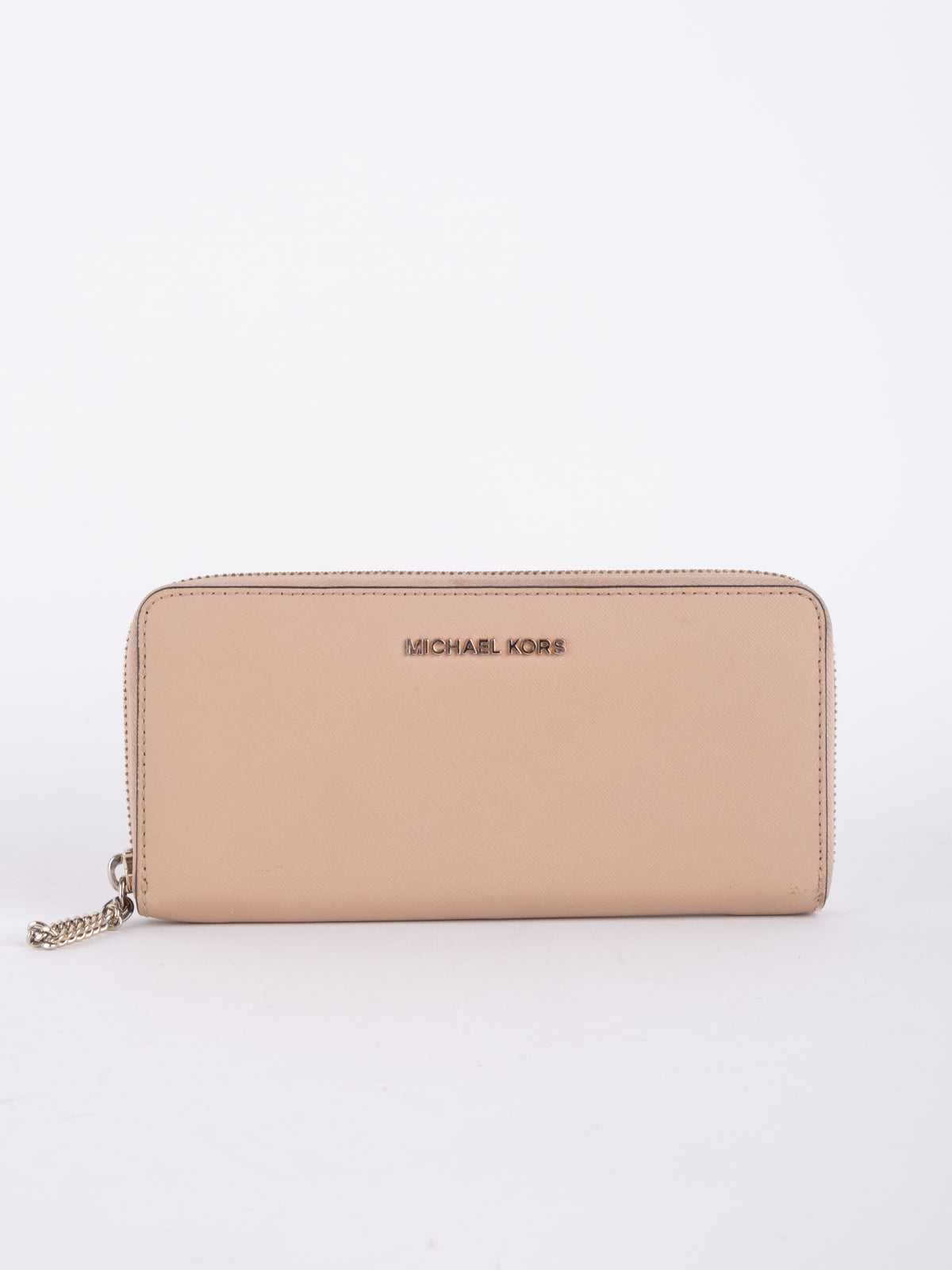 Coach Leather Zip Around Wallet