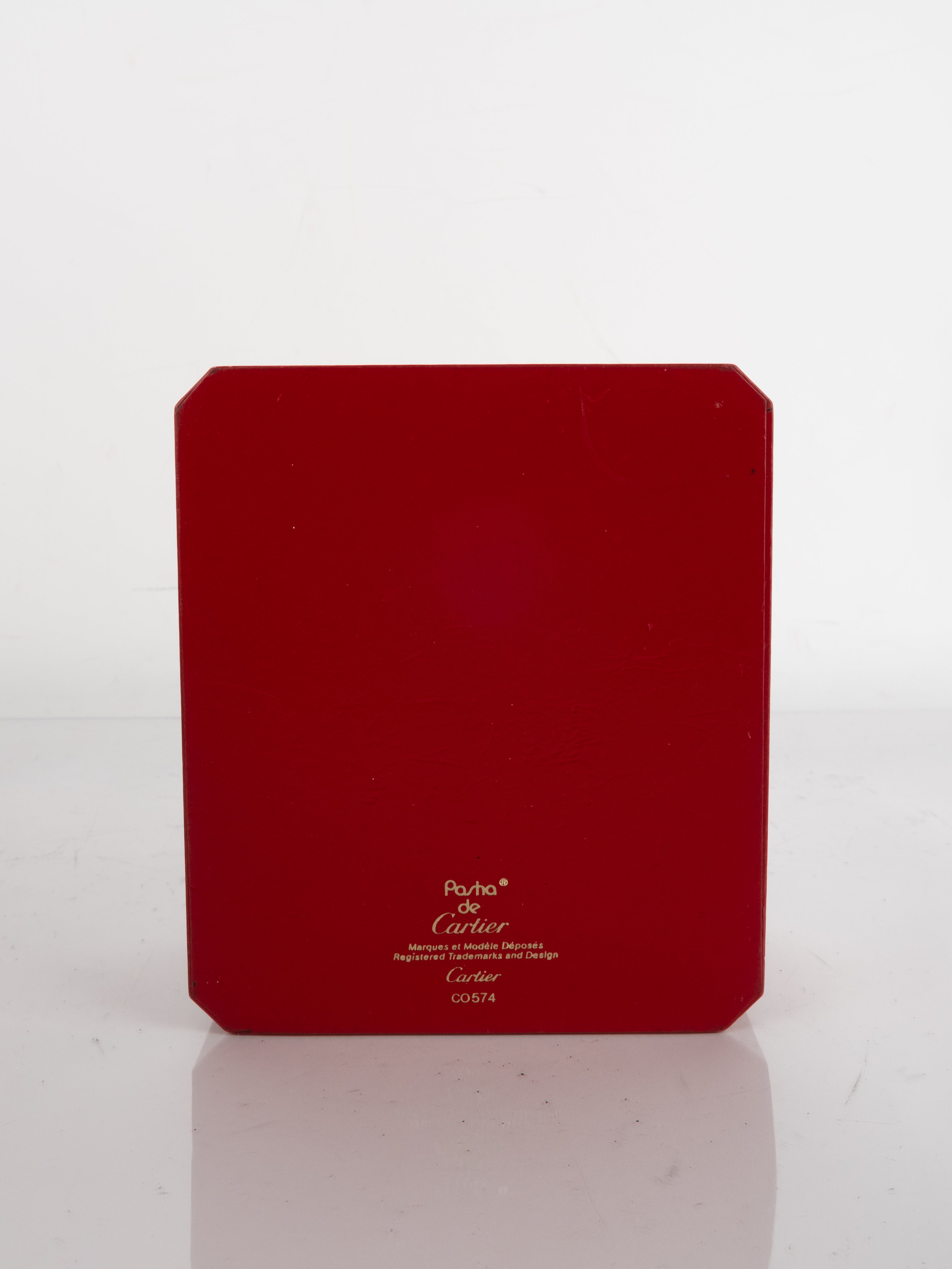 Cartier Vintage Red Jewelry Box