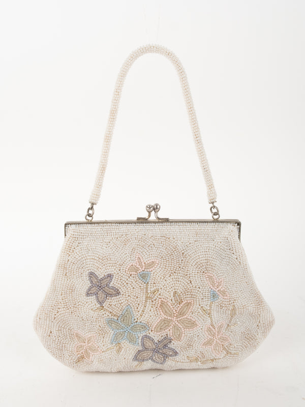 Vintage Beaded Evening Bag Inspired by Judith Leiber