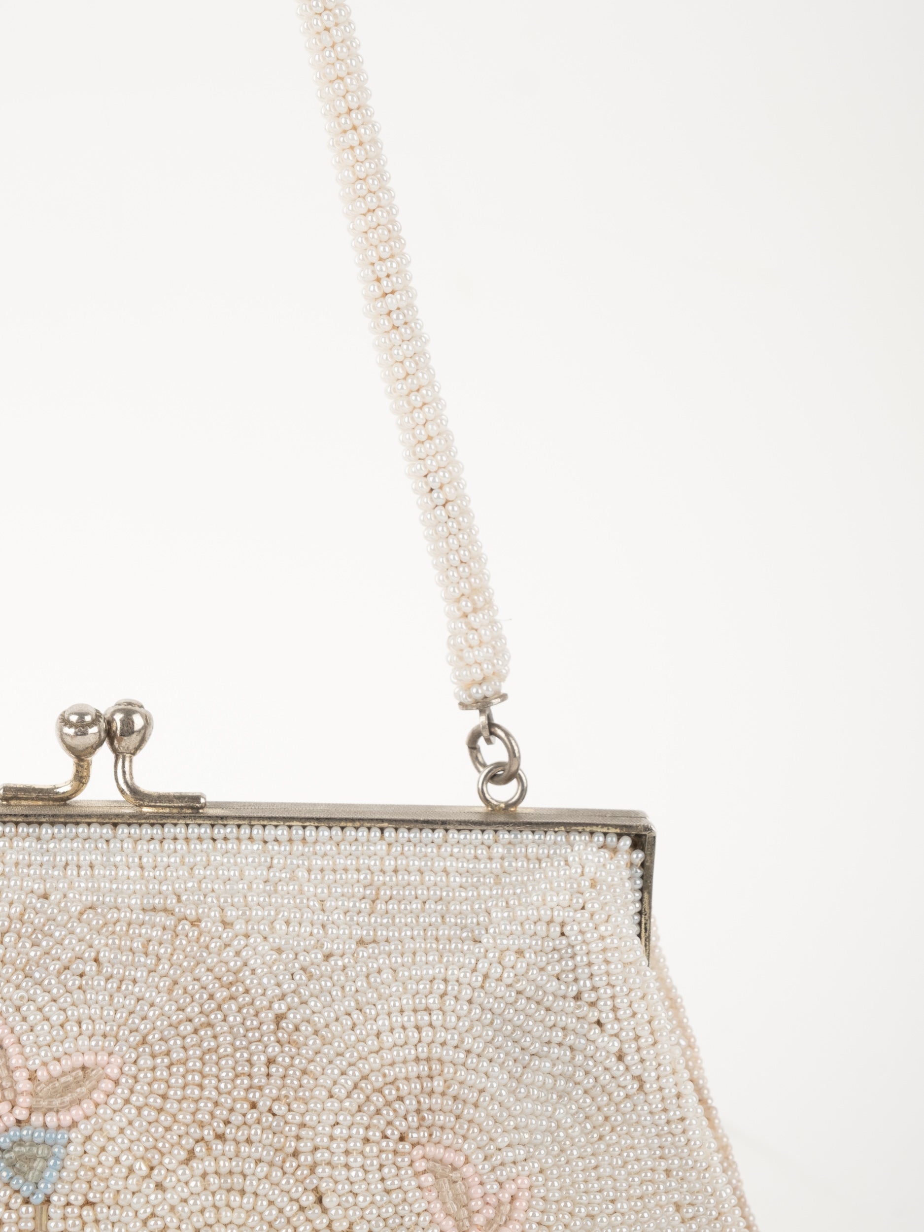 Vintage Beaded Evening Bag Inspired by Judith Leiber