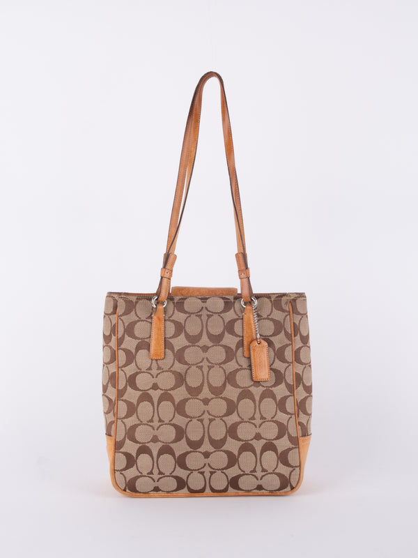 Coach Signature Tote Bag