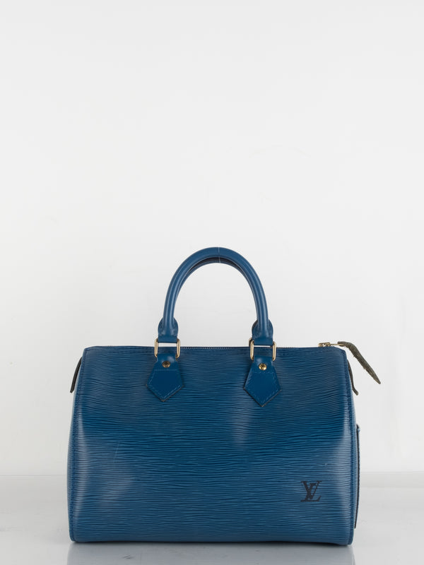 Louis Vuitton Speedy 25 – Blue Epi Leather
