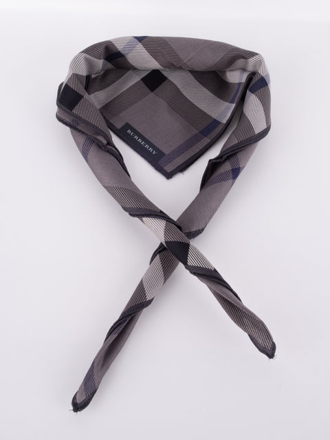 Burberry Vintage Check Scarf Grey