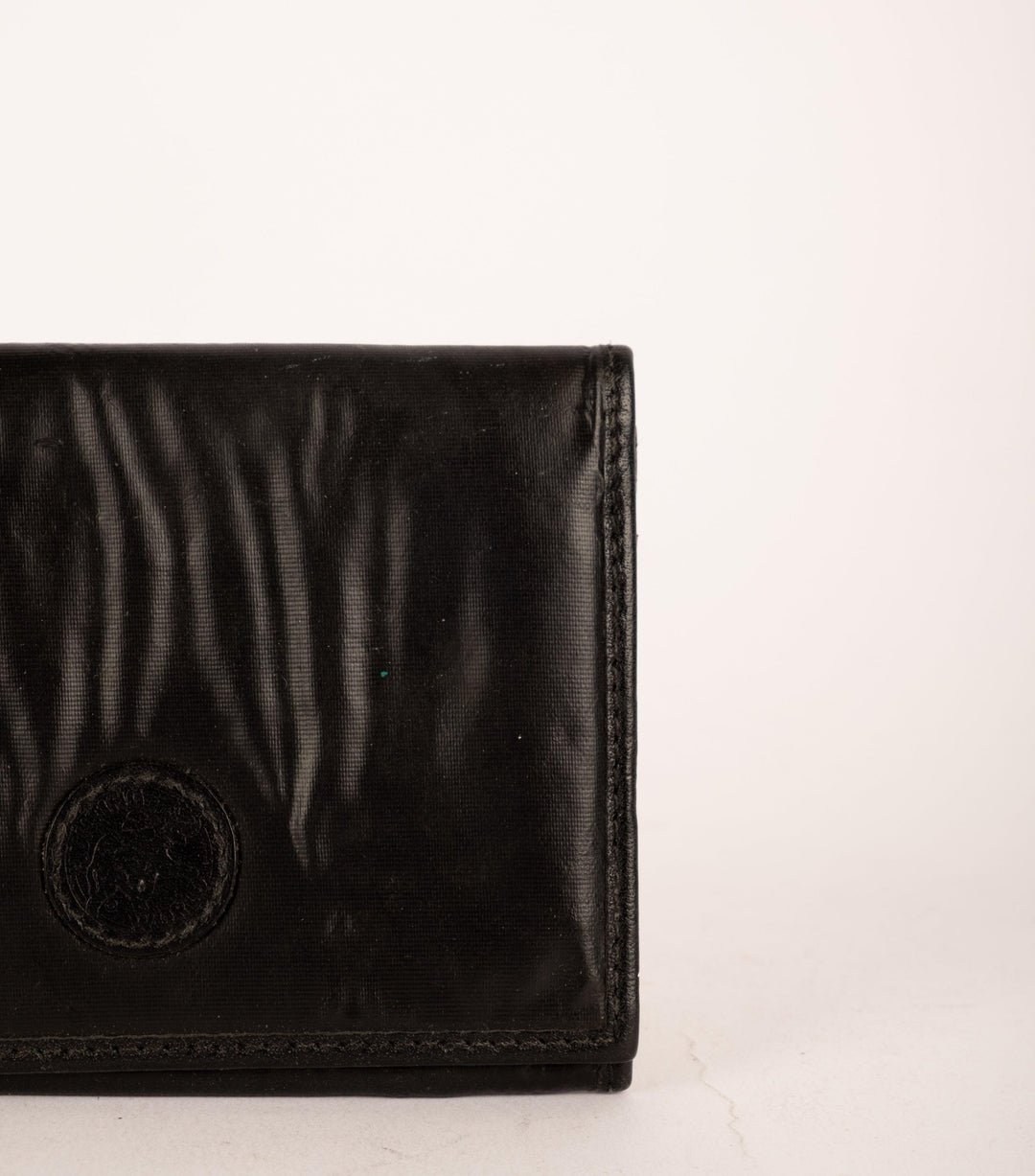 Black Leather Wallet - Volver