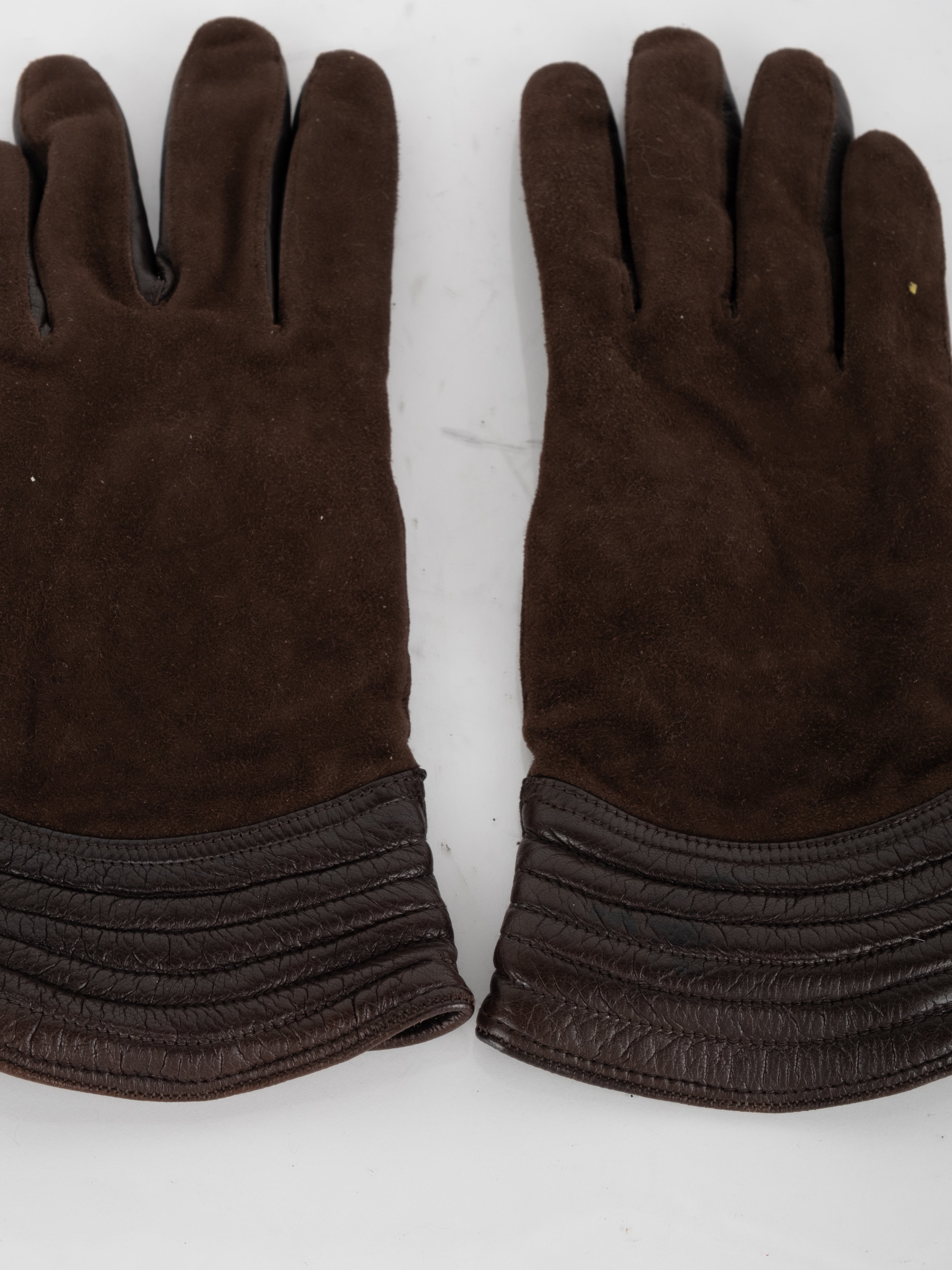 Brown Leather Gloves