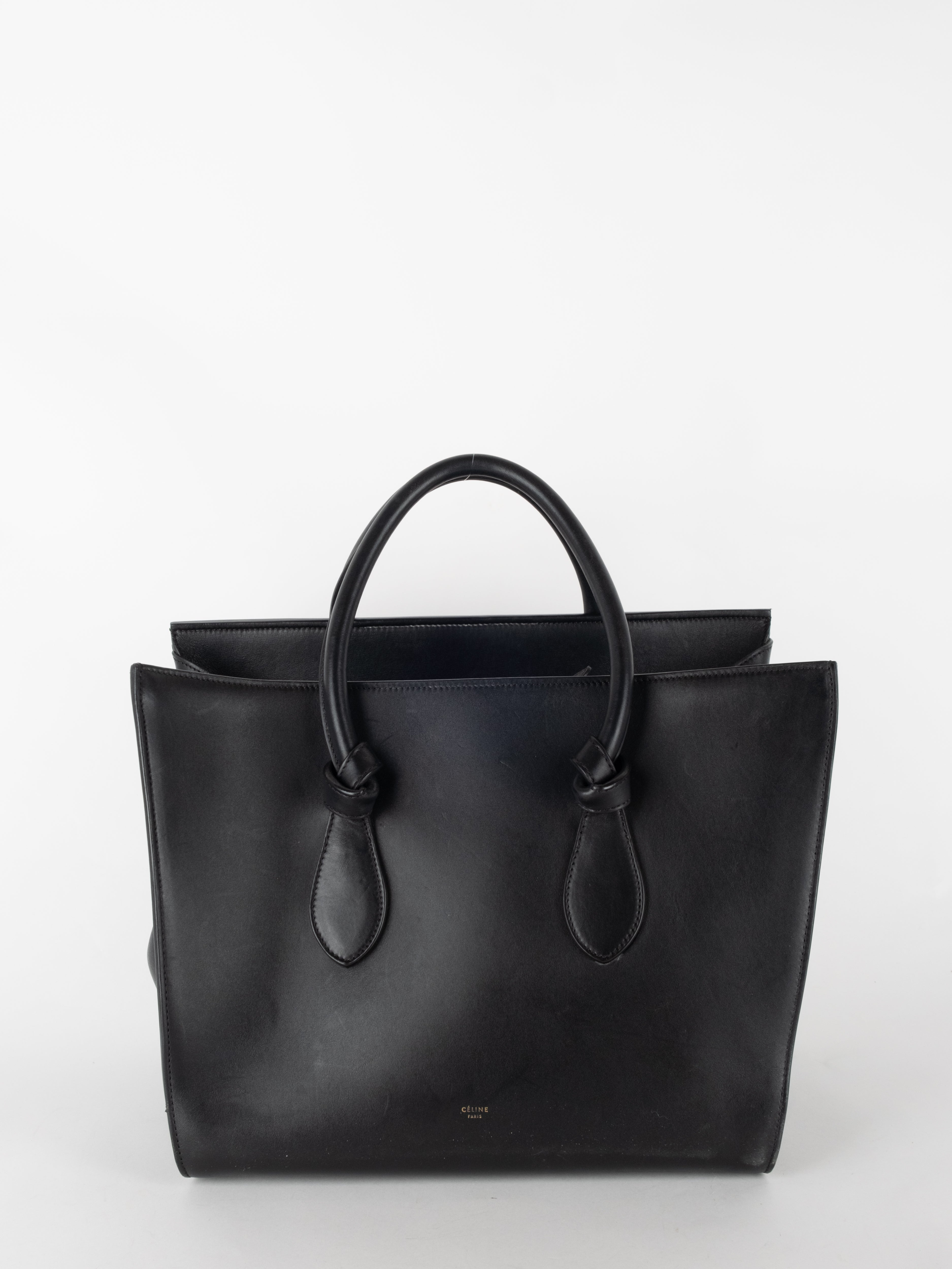 Celine Leather Tote Bag