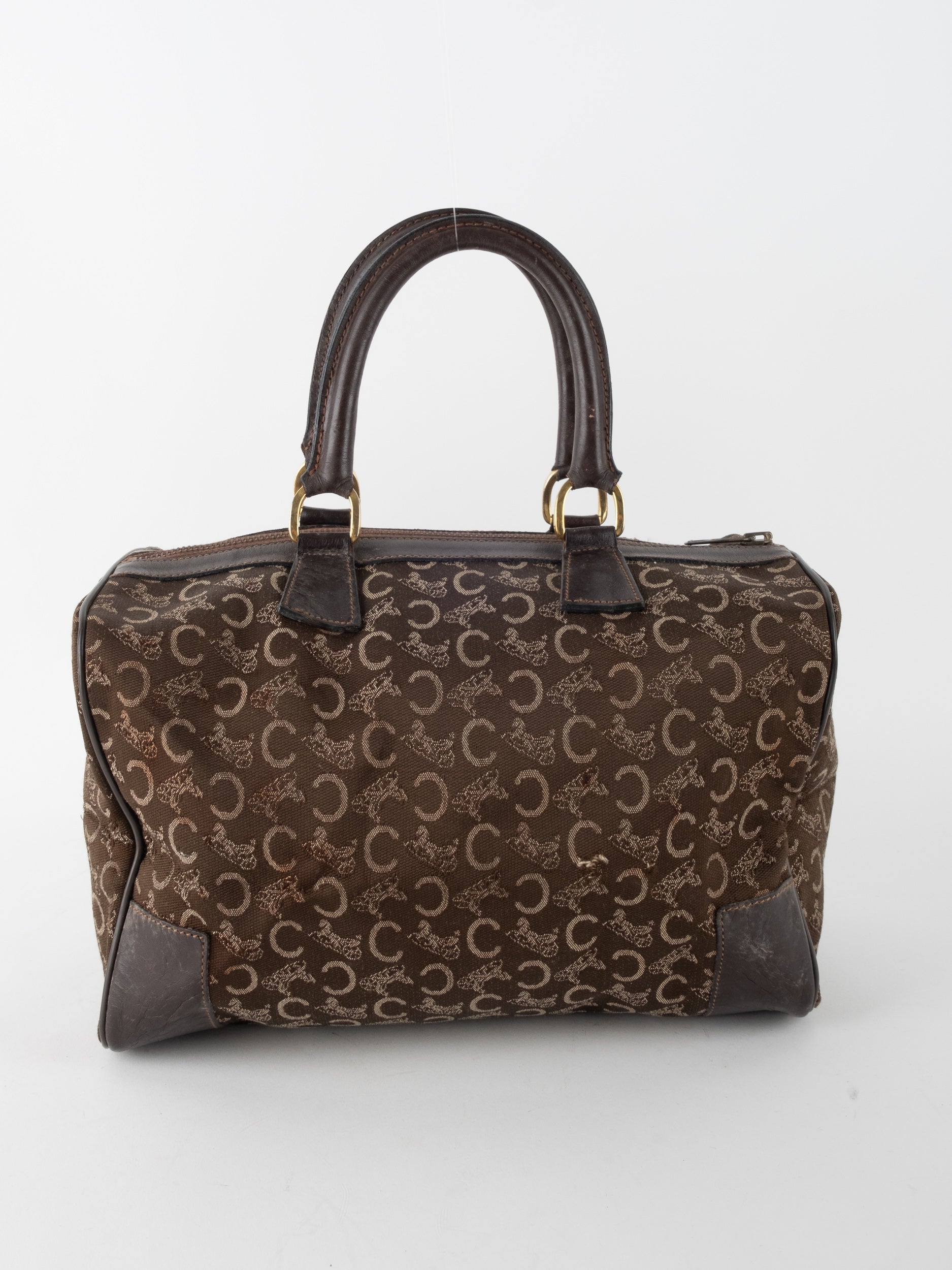 CELINE Macadam Boston Bag