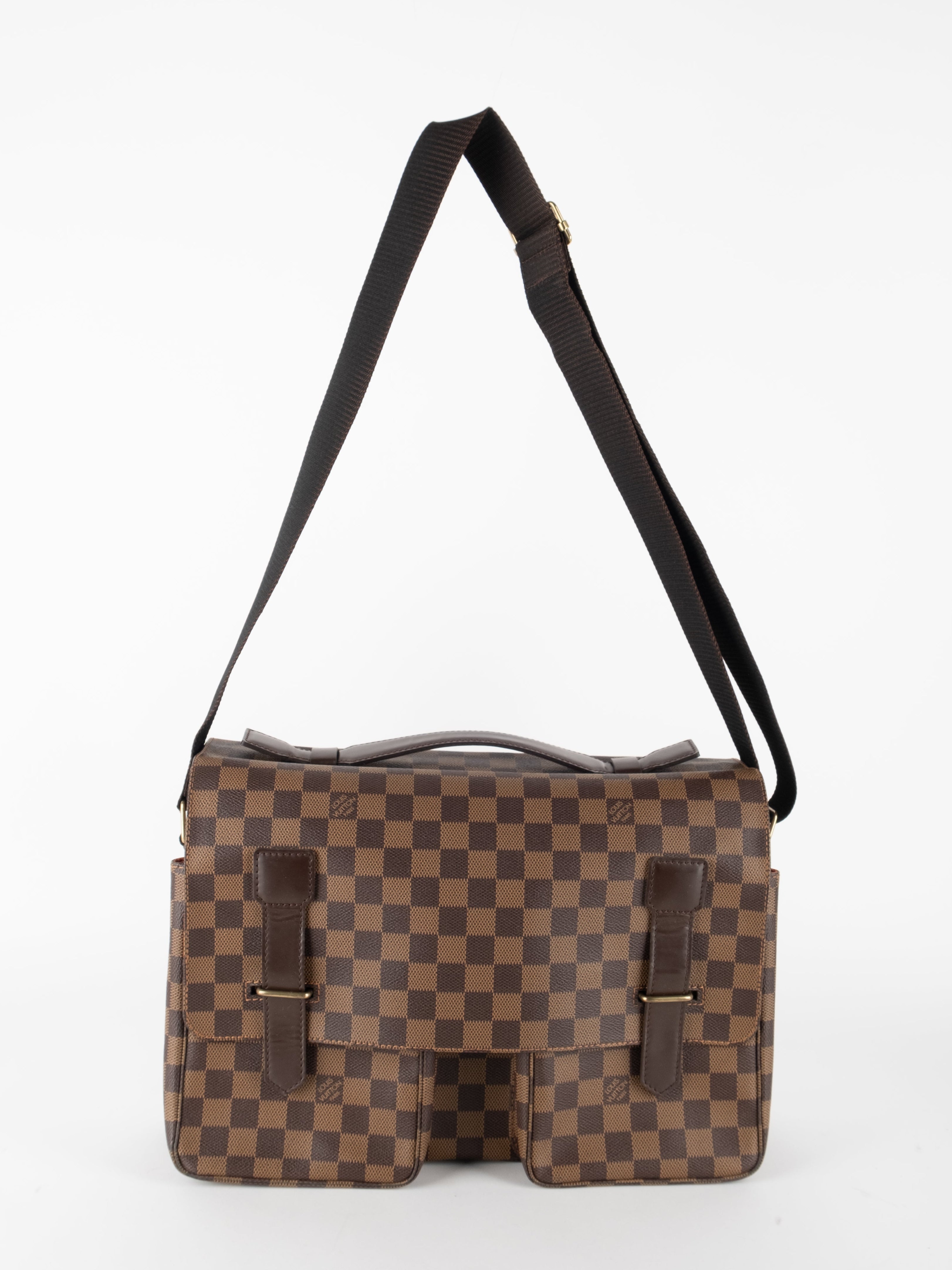 Louis Vuitton Naviglio Damier Ebene Crossbody Bag