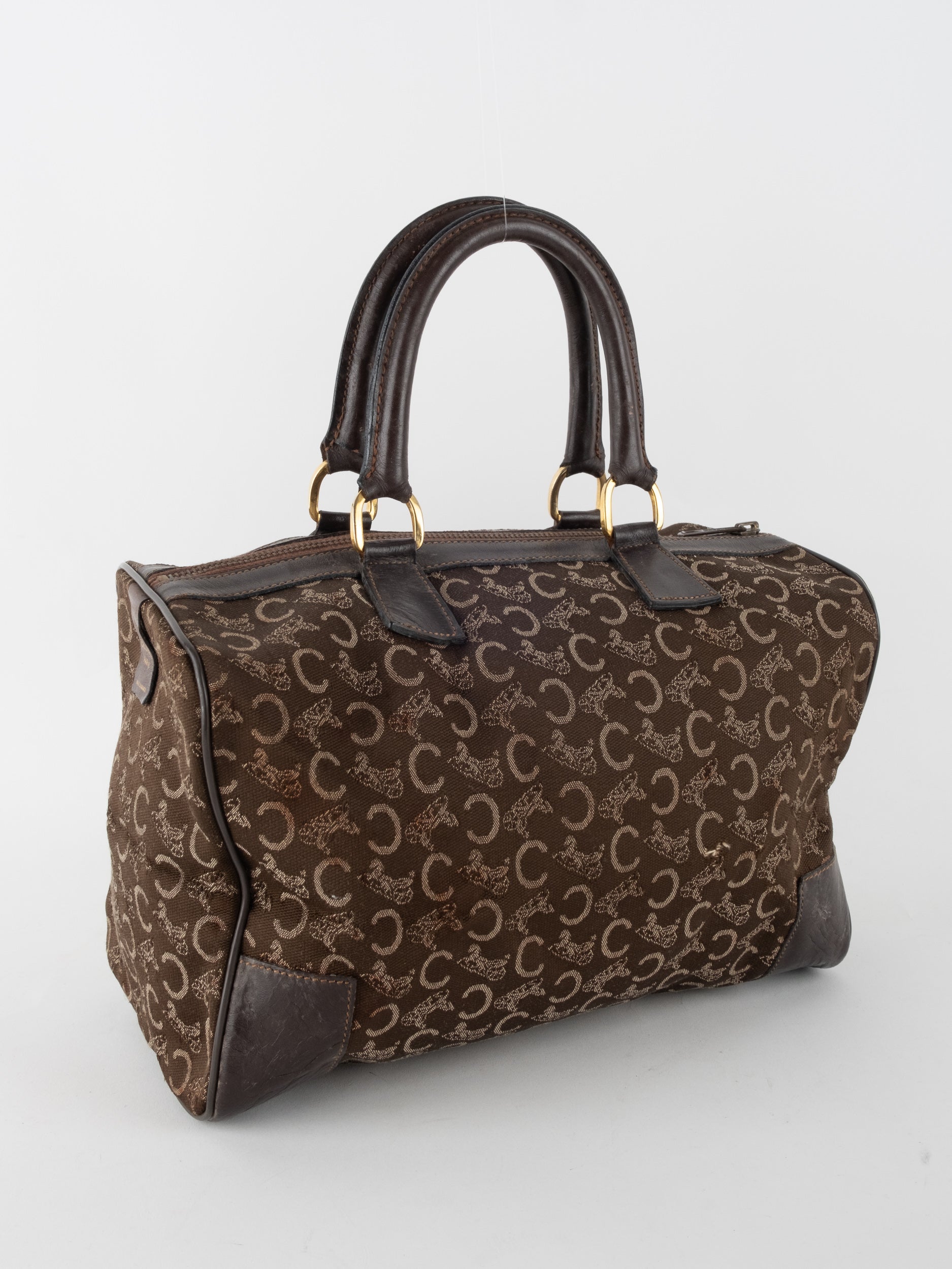 CELINE Macadam Boston Bag