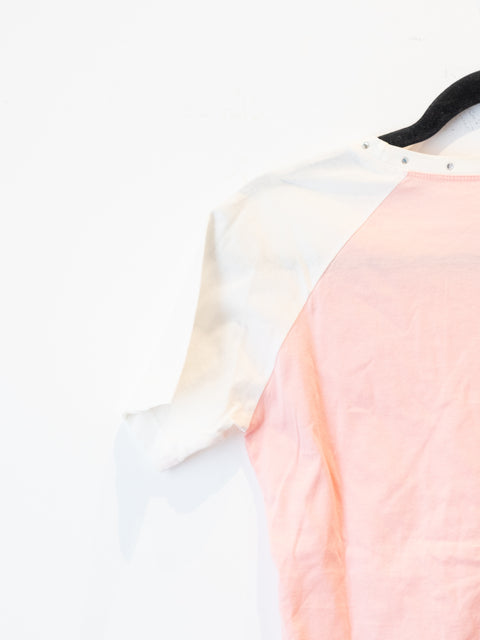 Miss Chloé Pink & White Colorblock T-Shirt