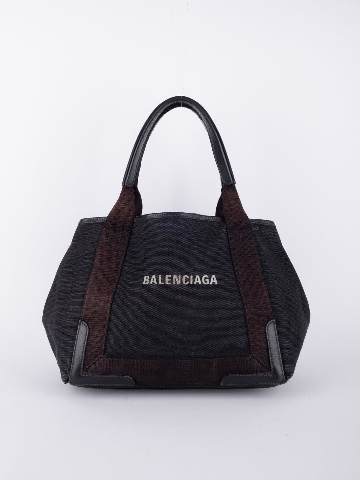 Balenciaga Vintage Black Nylon Handbag