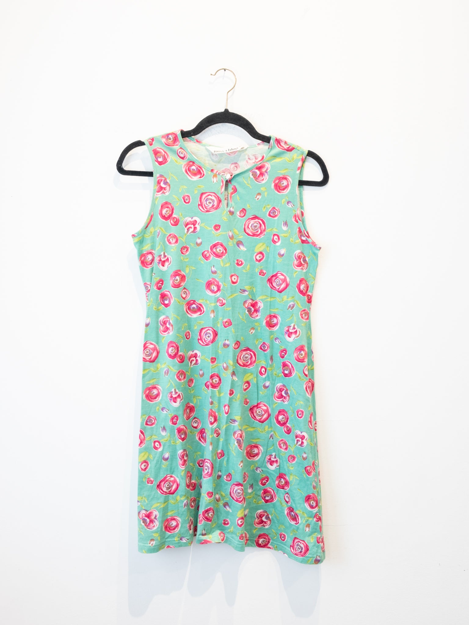Miss Chloé Floral Green Dress