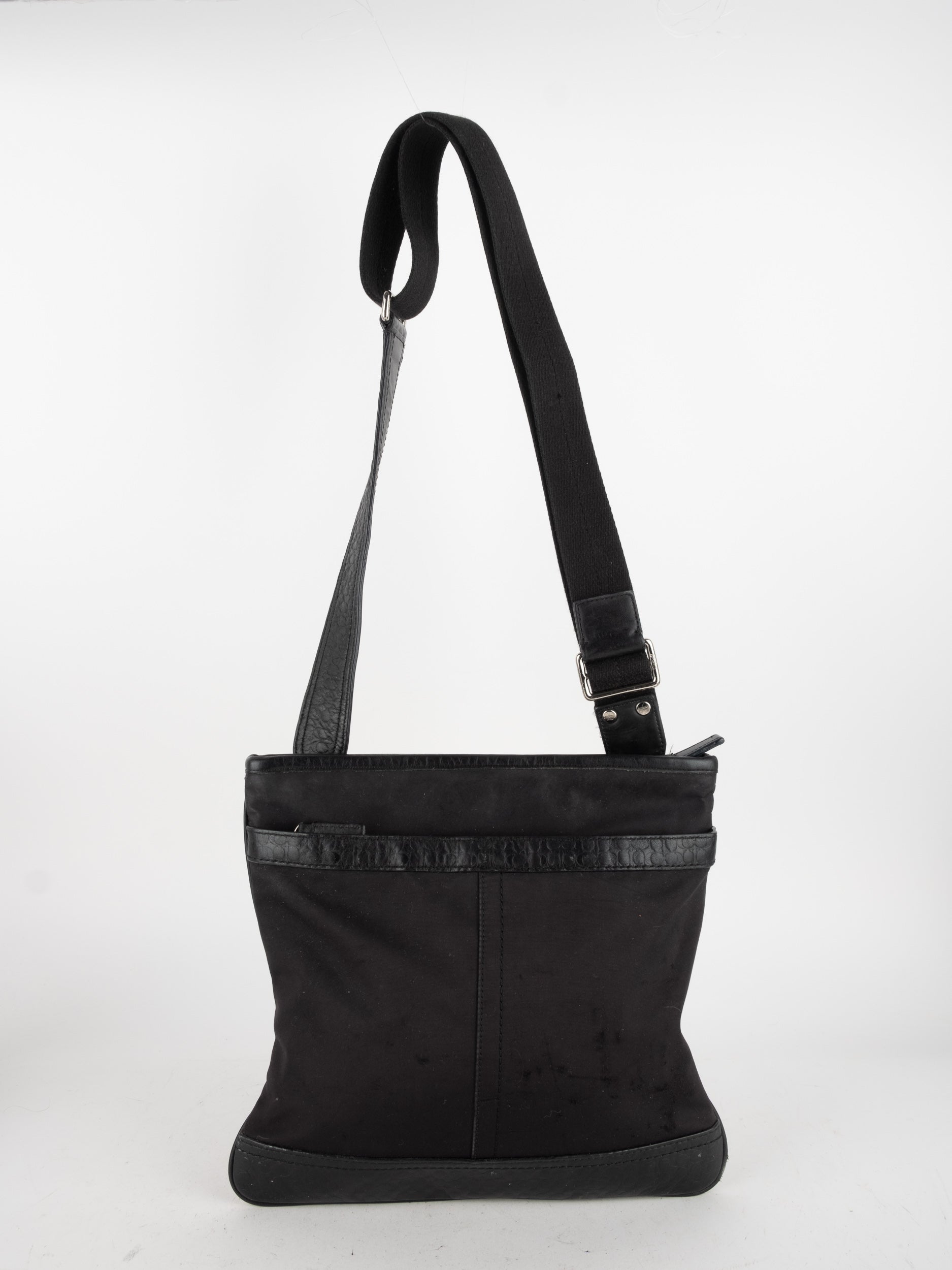 COACH Leather Crossbody Bag Black