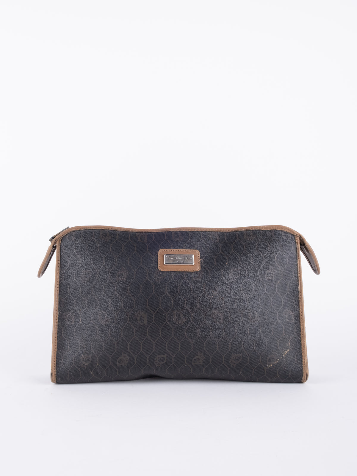 Dior Vintage Black Trotter Pouch
