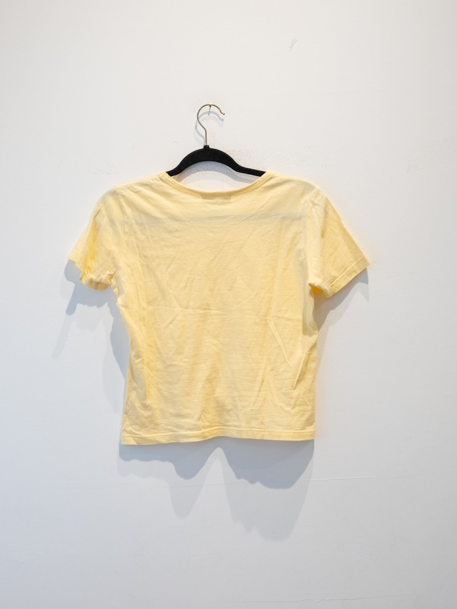 Miss Chloé  T-Shirt – Yellow Cotton