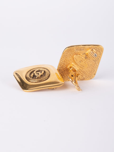 CHANEL Vintage Clip-On Earrings by Karl Lagerfeld 1980s–1990s