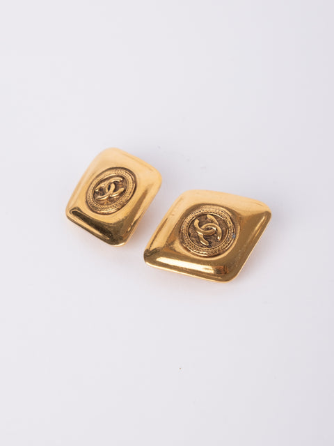 CHANEL Vintage Clip-On Earrings by Karl Lagerfeld 1980s–1990s