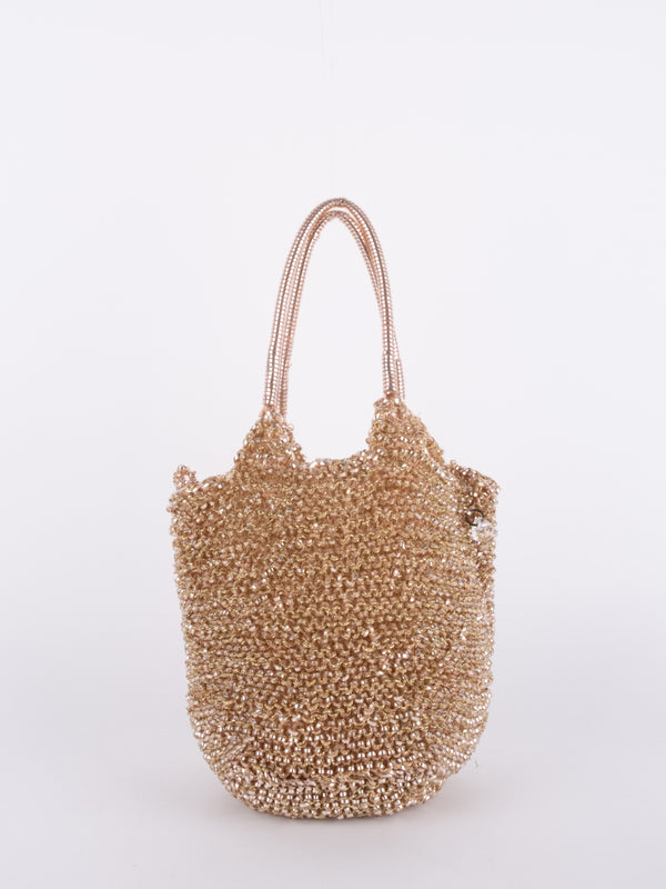 Vintage Handwoven Mini Tote