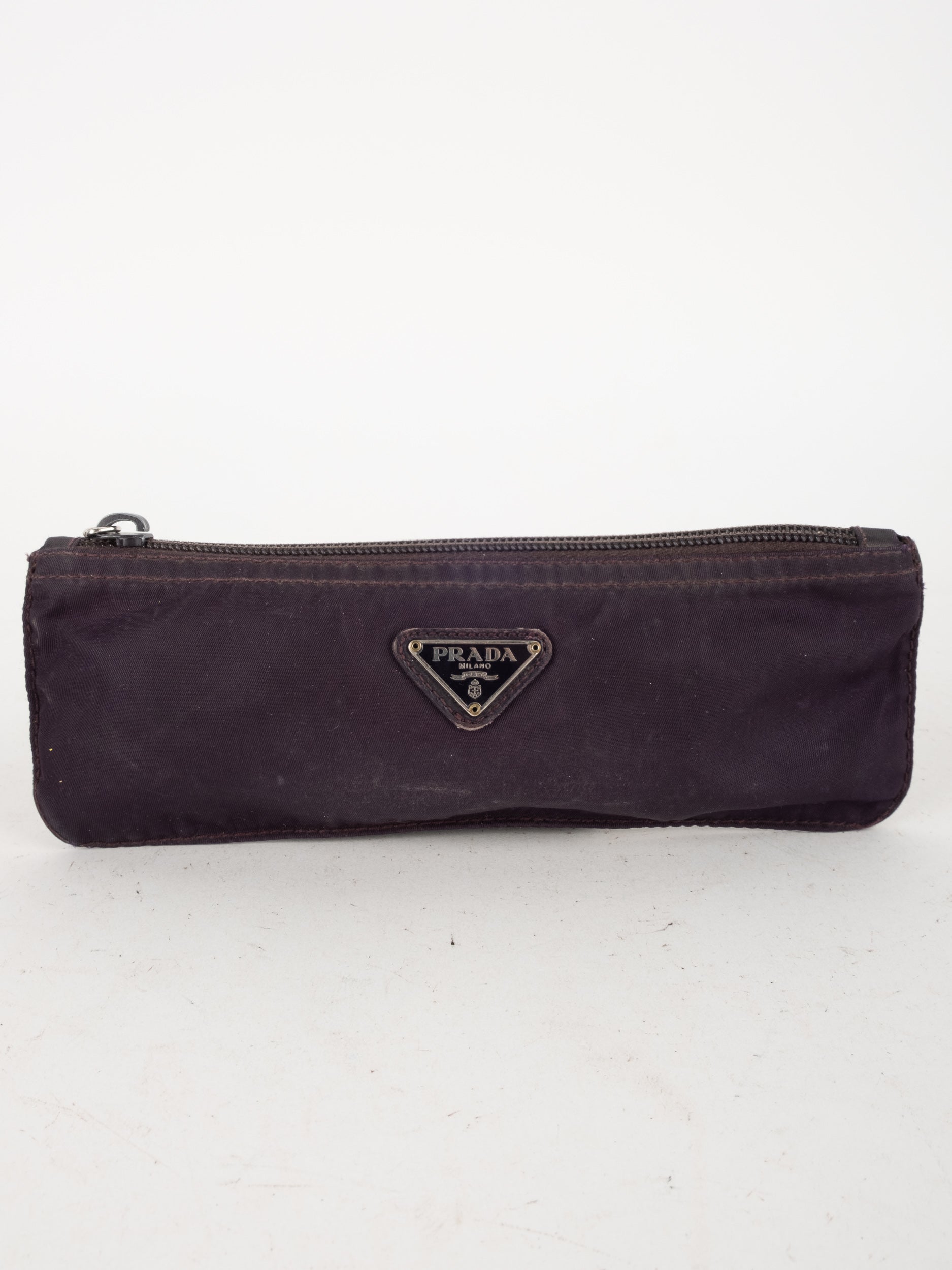PRADA Mini Nylon Pouch Lipstick Case