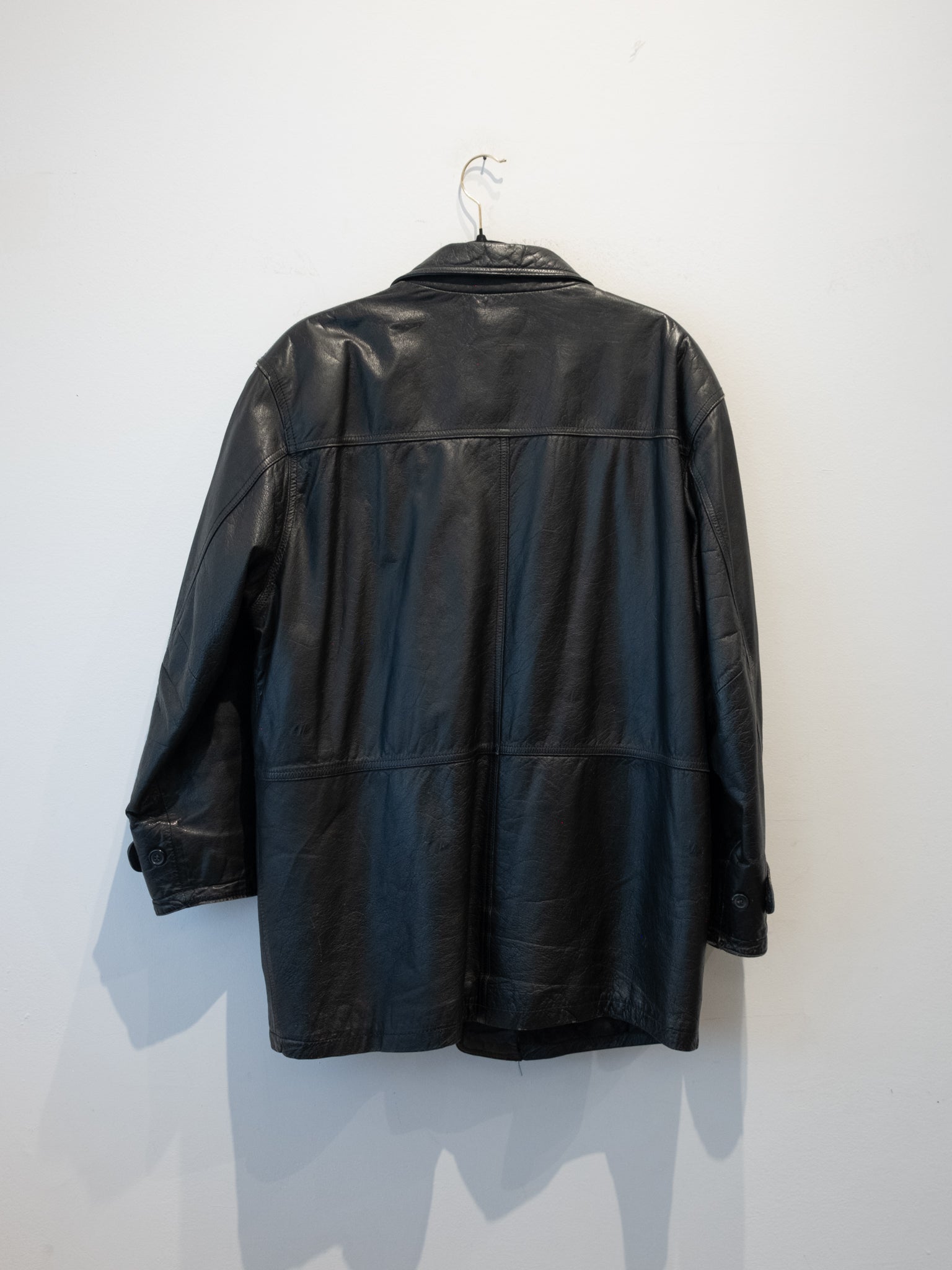 Vintage - Black Leather Jacket