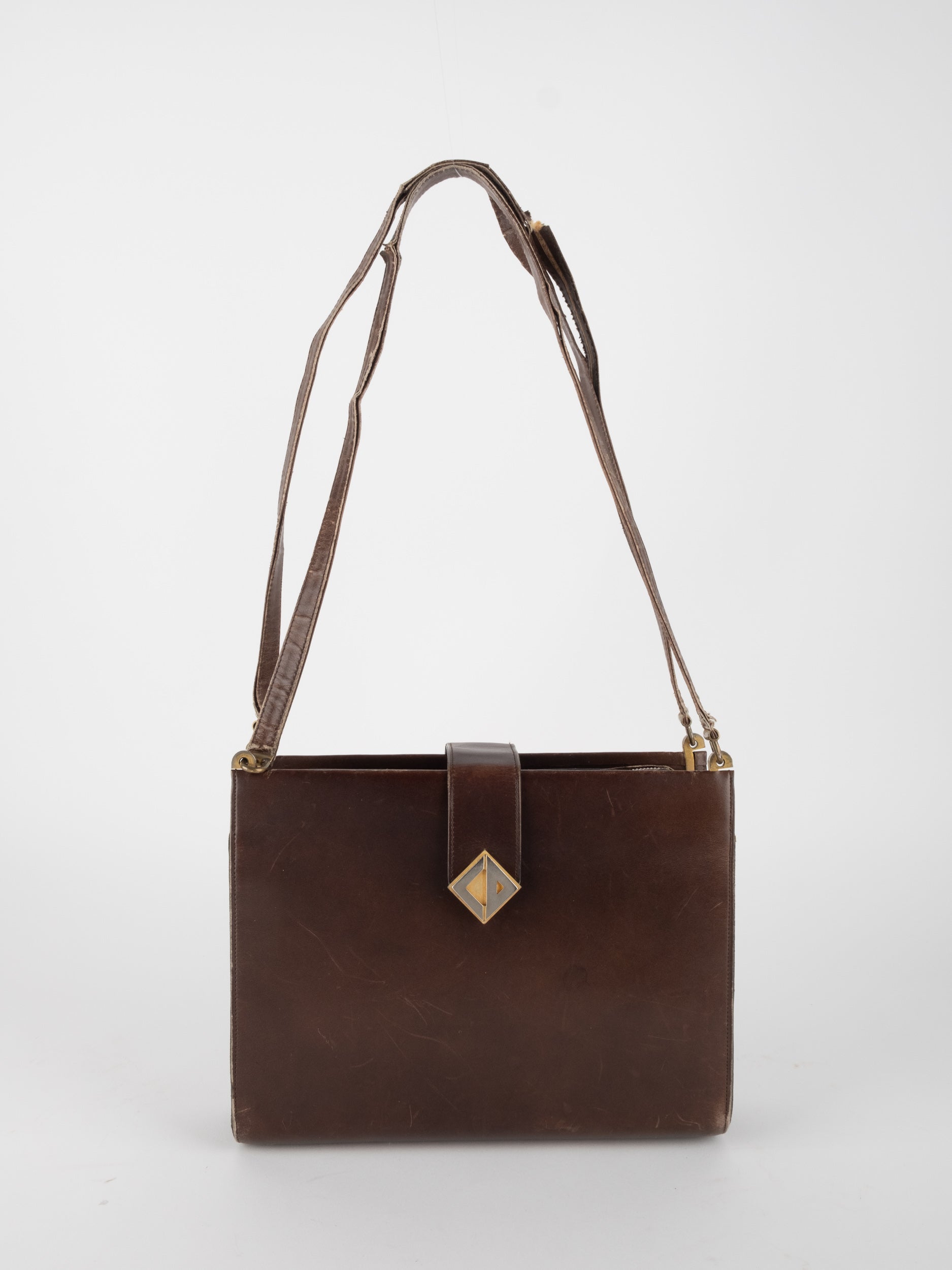 DIOR Vintage Leather Shoulder Bag