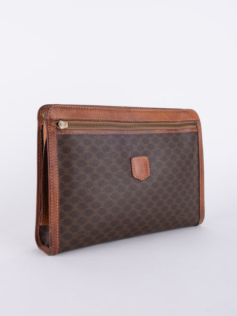 Celine Macadam Vintage Clutch Bag