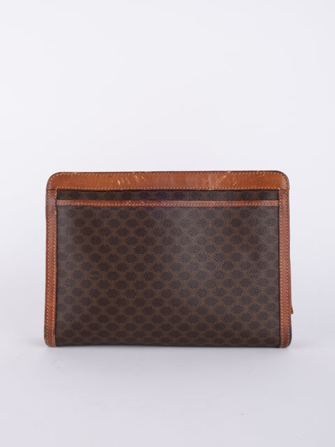 Celine Macadam Vintage Clutch Bag