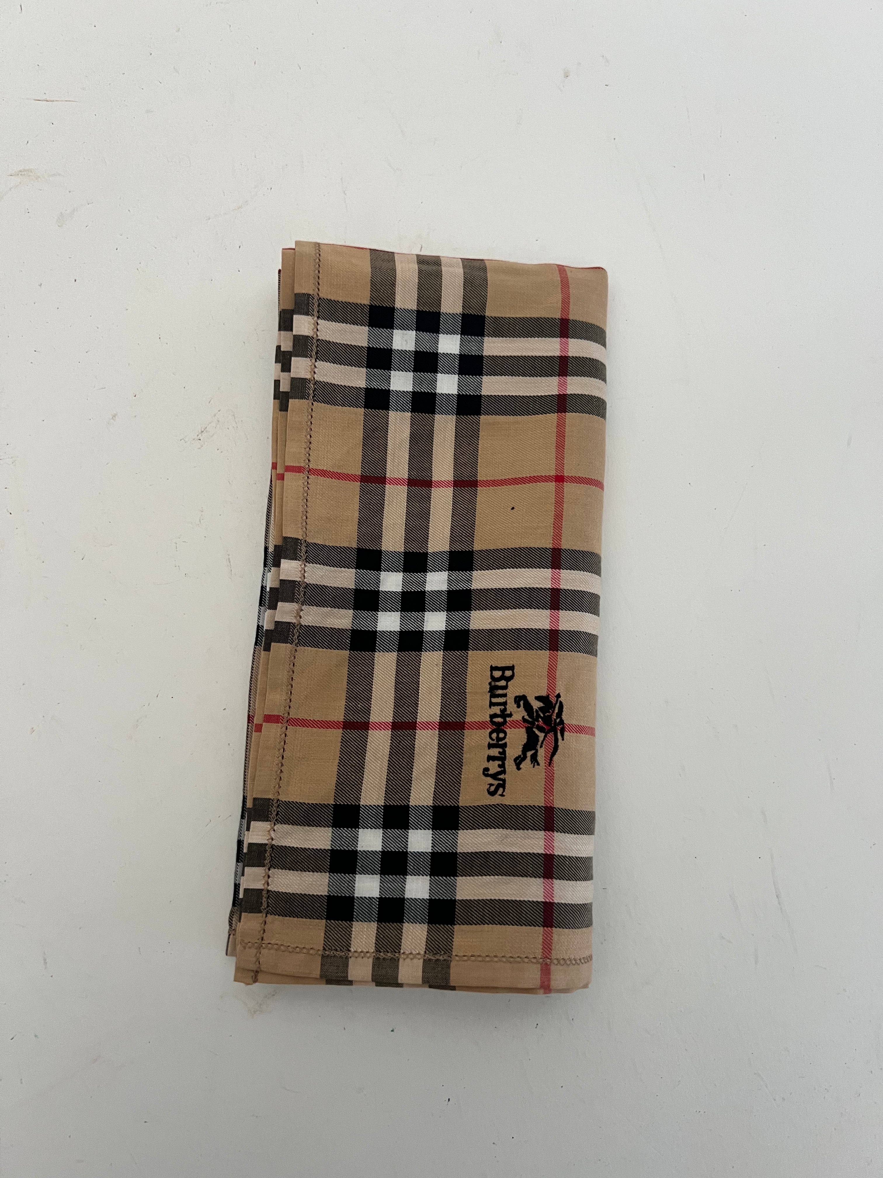 Burberry Vintage Square Scarf