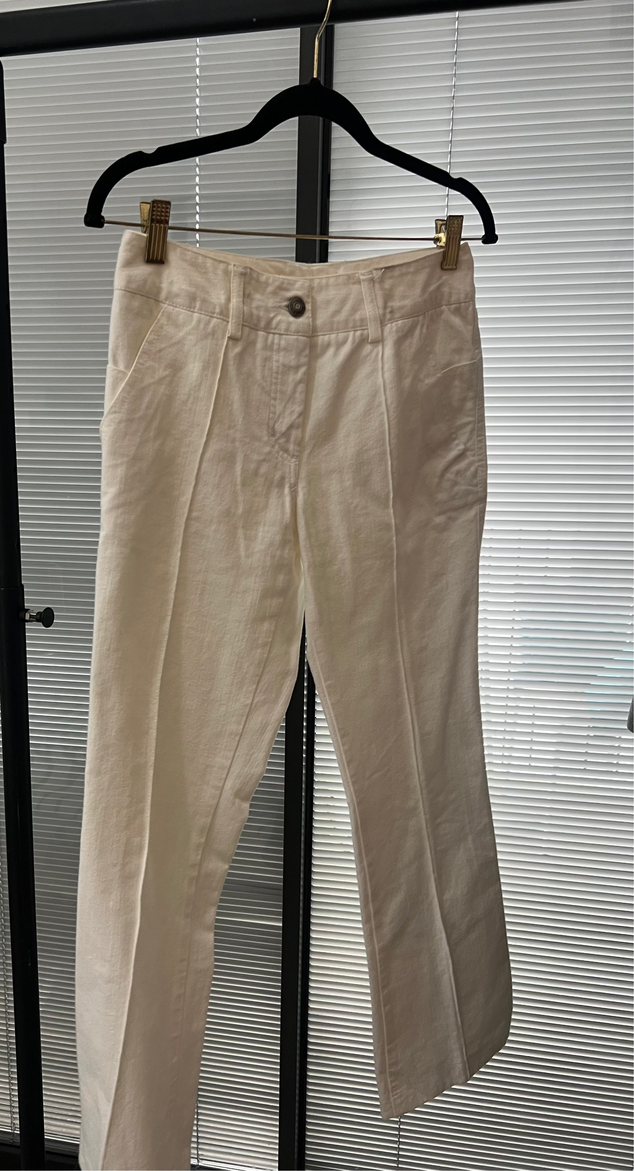 JOHN GALLIANO Pants Cream Straight Fit