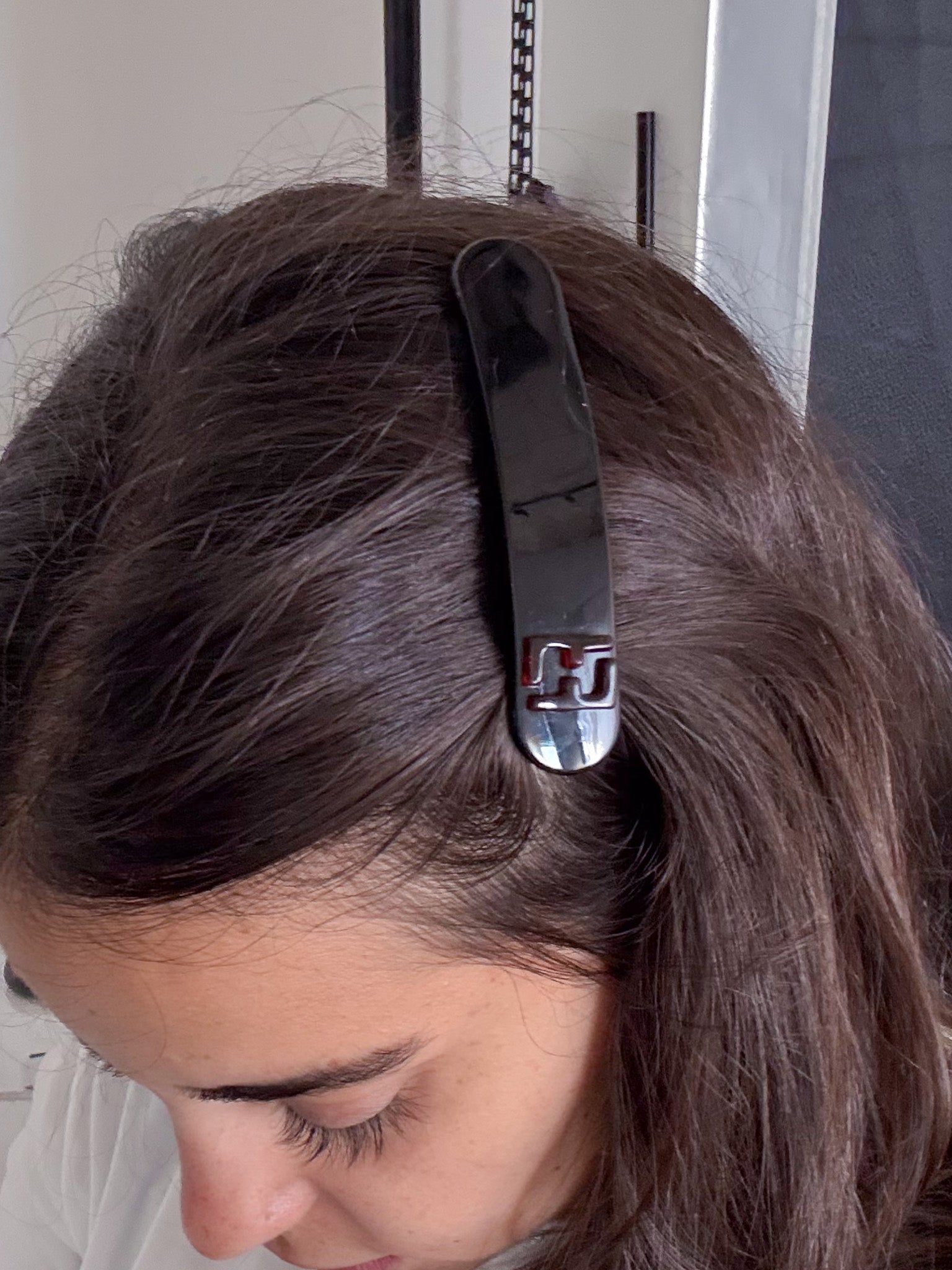 Fendi Black Hair Barrette