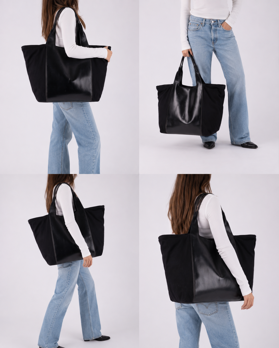 GUCCI xxLarge Black Tote Bag