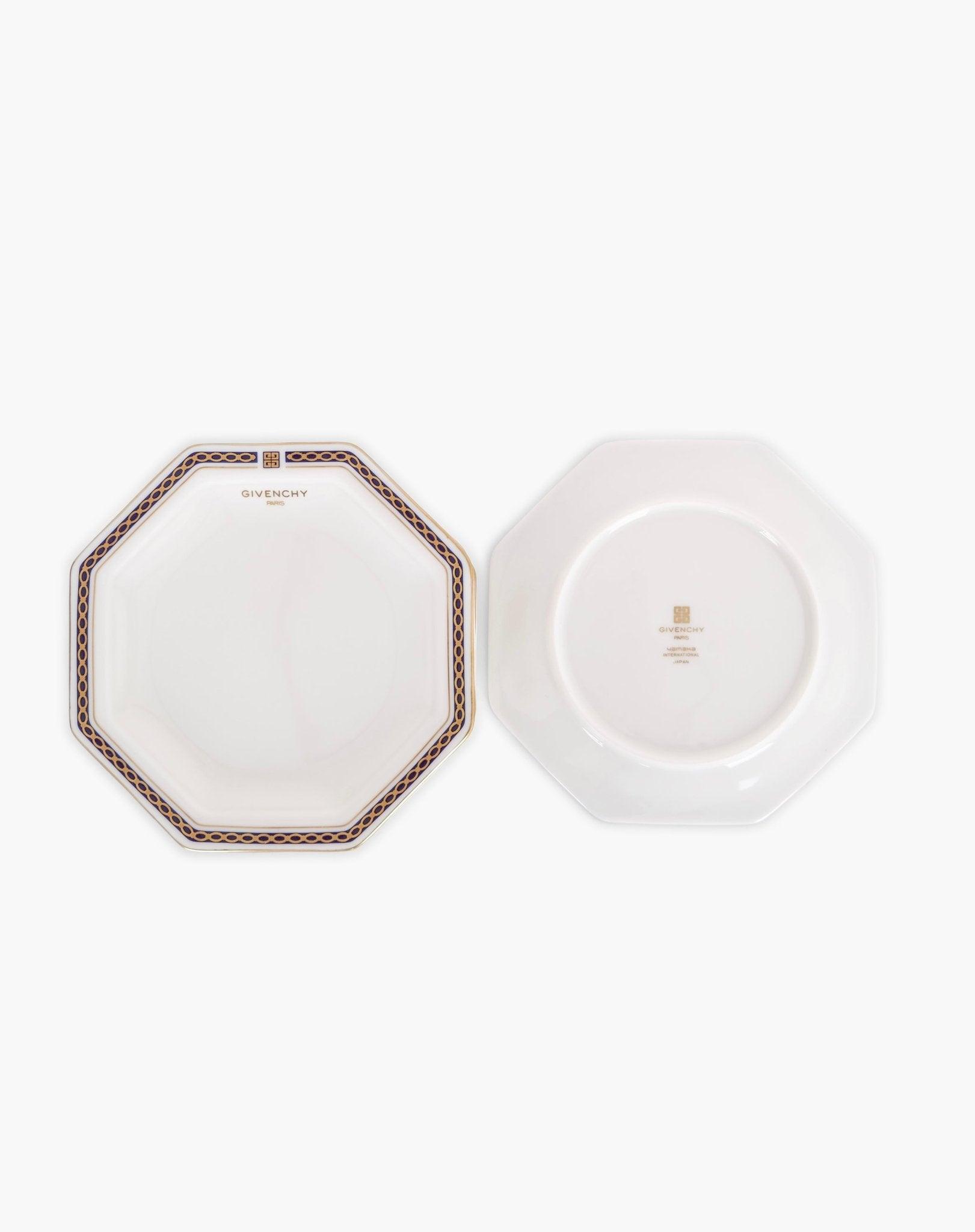 Octagon Shaped Porcelain Plate - Volver