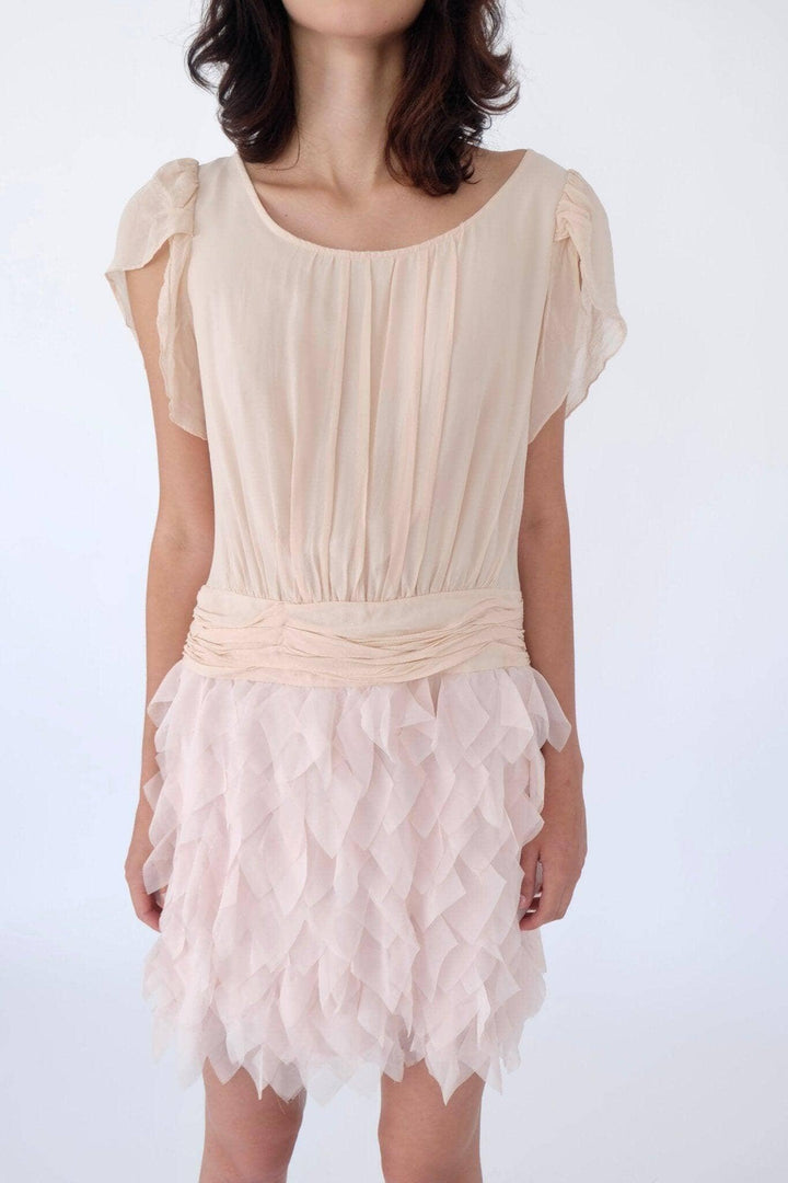 Peach Mini Dress - Volver