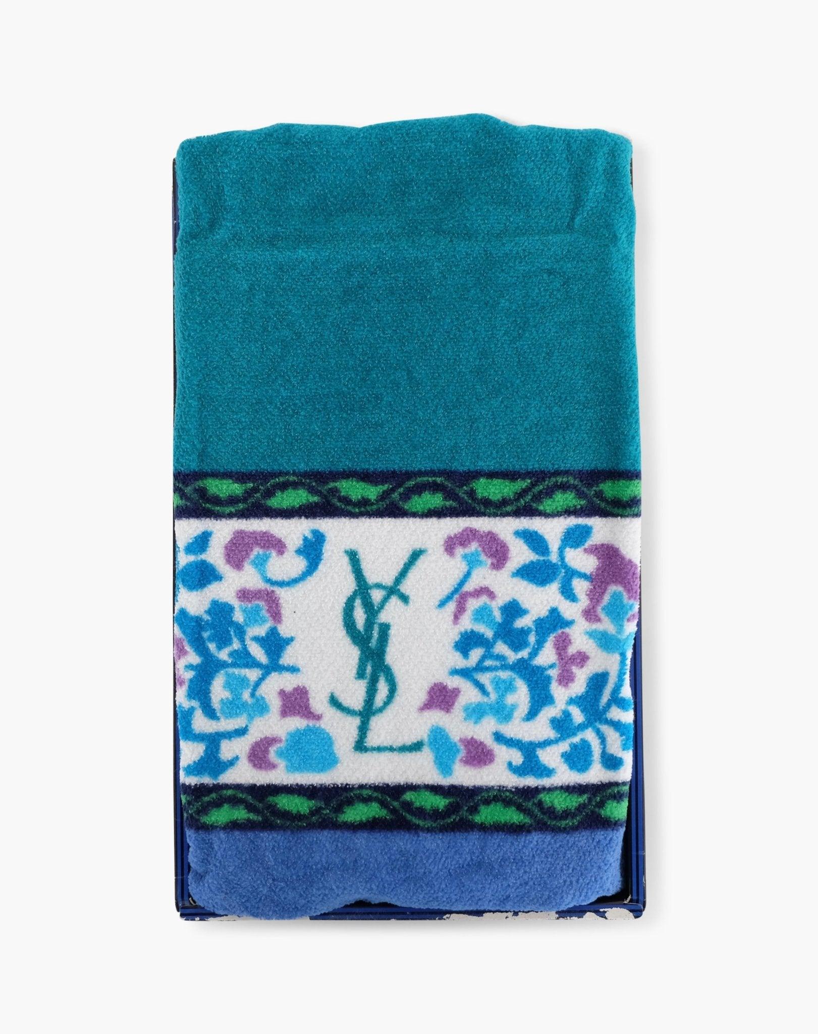 Vintage YSL Print Bath Towel - Volver